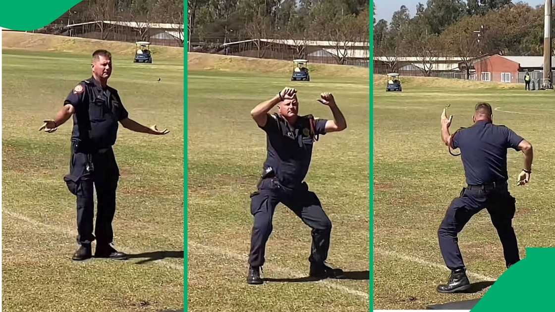 A TikTok video shows a fireman dancing, which has amused many people online. A TikTok video shows a fireman dancing, which has amused many people online.