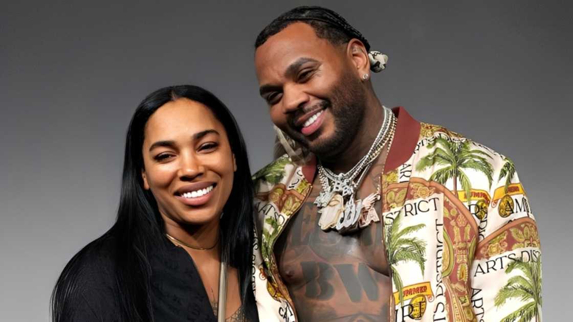 Dreka Gates and Kevin Gates in Los Angeles, California. Dreka Gates and Kevin Gates in Los Angeles, California.