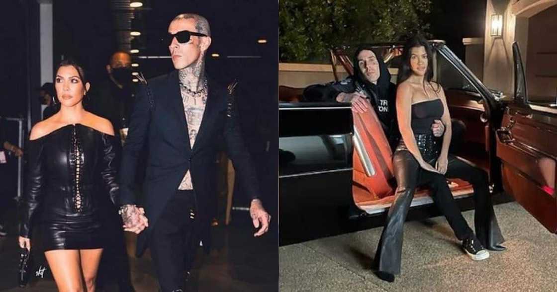 Kourtney Kardashian, Travis Barker, $205k vintage car, birthday