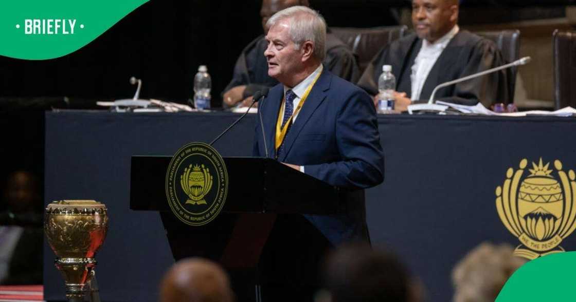 The Minister of Correctional Services Pieter Groenewald wants prisoners to produce their own food The Minister of Correctional Services Pieter Groenewald wants prisoners to produce their own food