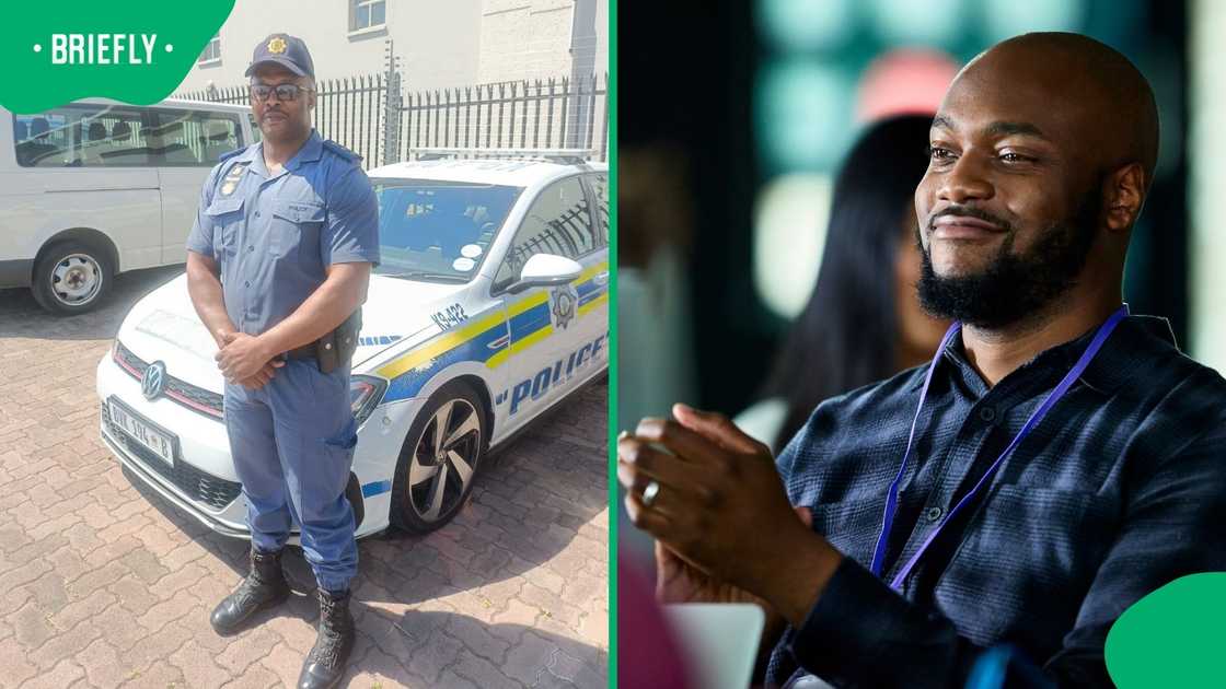 A brave member of the South African Police Service in Gauteng proved his courage when he intercepted a robbery