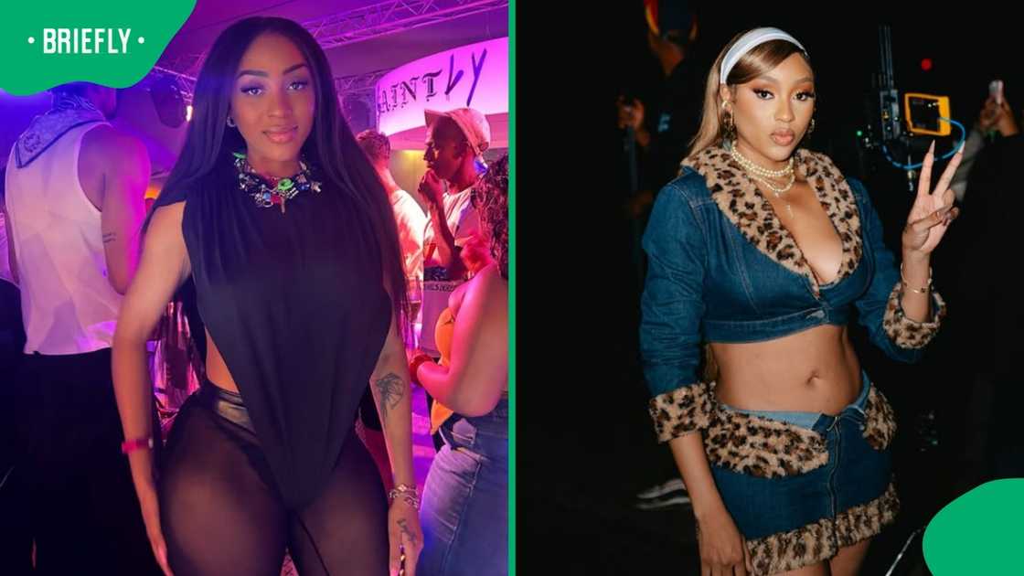 Nadia Nakai showed off her body. Nadia Nakai showed off her body.