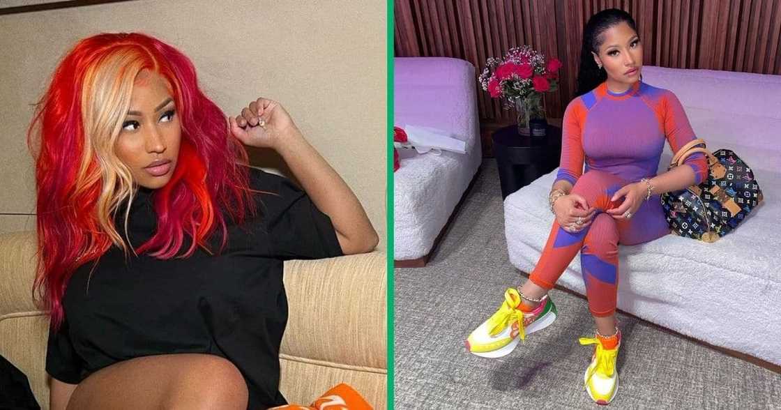 Nicki Minaj and her son "Papa Bear" graced the Vogue magazine cover Nicki Minaj and her son "Papa Bear" graced the Vogue magazine cover