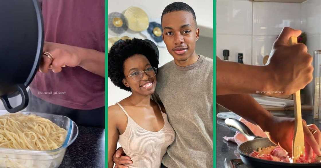 wife appreciates hubby's cooking wife appreciates hubby's cooking
