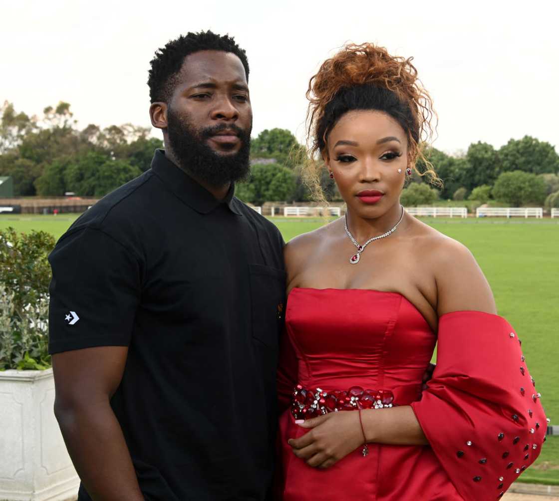 Kwenzo Ngcobo and Gaisang K Noge at The Wife Season 3 Premiere Kwenzo Ngcobo and Gaisang K Noge at The Wife Season 3 Premiere