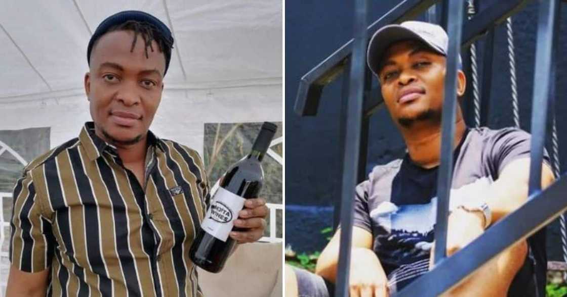 Twitter investigators roast Thami for looking tipsy in a photo posted on social media Twitter investigators roast Thami for looking tipsy in a photo posted on social media