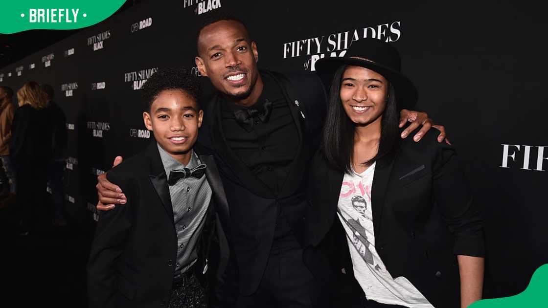 Shawn Wayans (L), Marlon Wayans (C) and now-Kai Wayans (R) at Regal Cinemas in 2016 Shawn Wayans (L), Marlon Wayans (C) and now-Kai Wayans (R) at Regal Cinemas in 2016