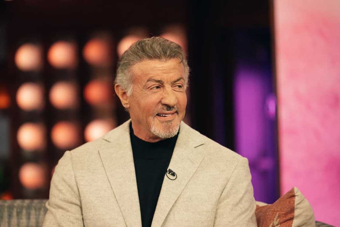 Sylvester Stallone on The Kelly Clarkson Show Sylvester Stallone on The Kelly Clarkson Show