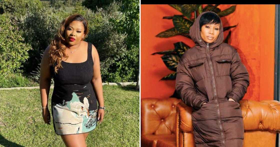 Anele Mdoda defends Dineo Ranaka