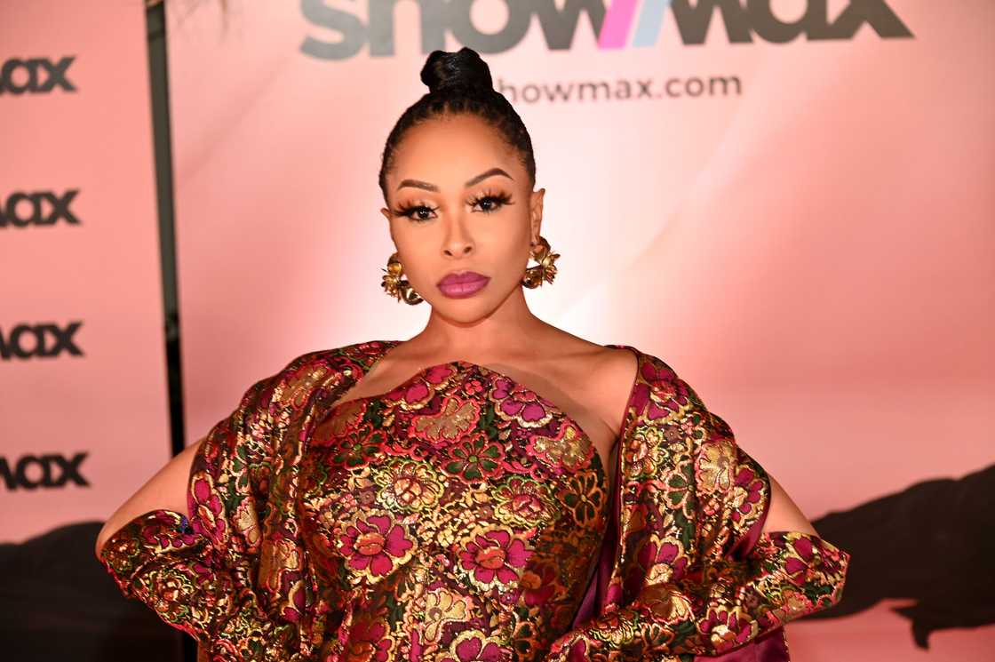 Khanyi Mbau was stunned by how many people cherish her.