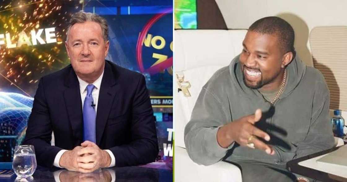 Piers Morgan interviewed Kanye West Piers Morgan interviewed Kanye West