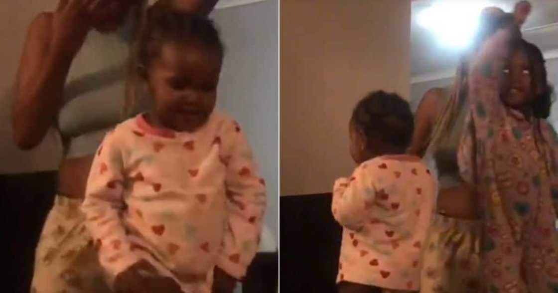 Baby dancing to amapiano on TikTok Baby dancing to amapiano on TikTok