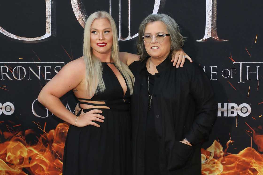 Elizabeth Rooney and Rosie O’Donnell on 3 April 2019 in New York City.