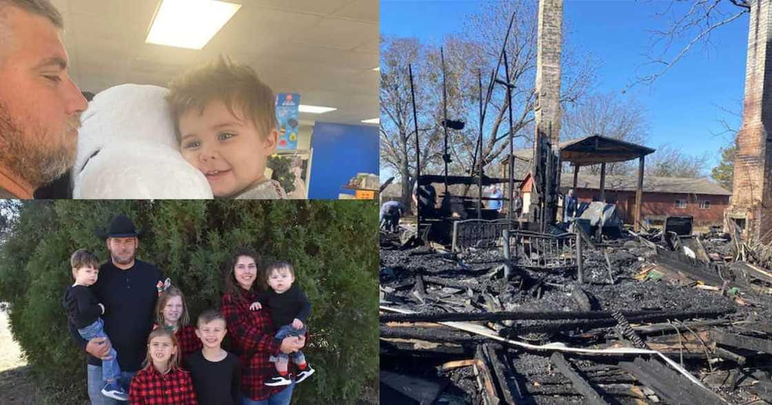 Brandon saved his family from a fire. Brandon saved his family from a fire.