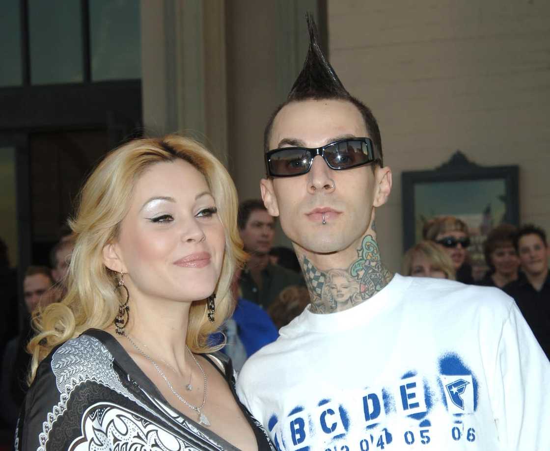 Travis Barker's wife Travis Barker's wife