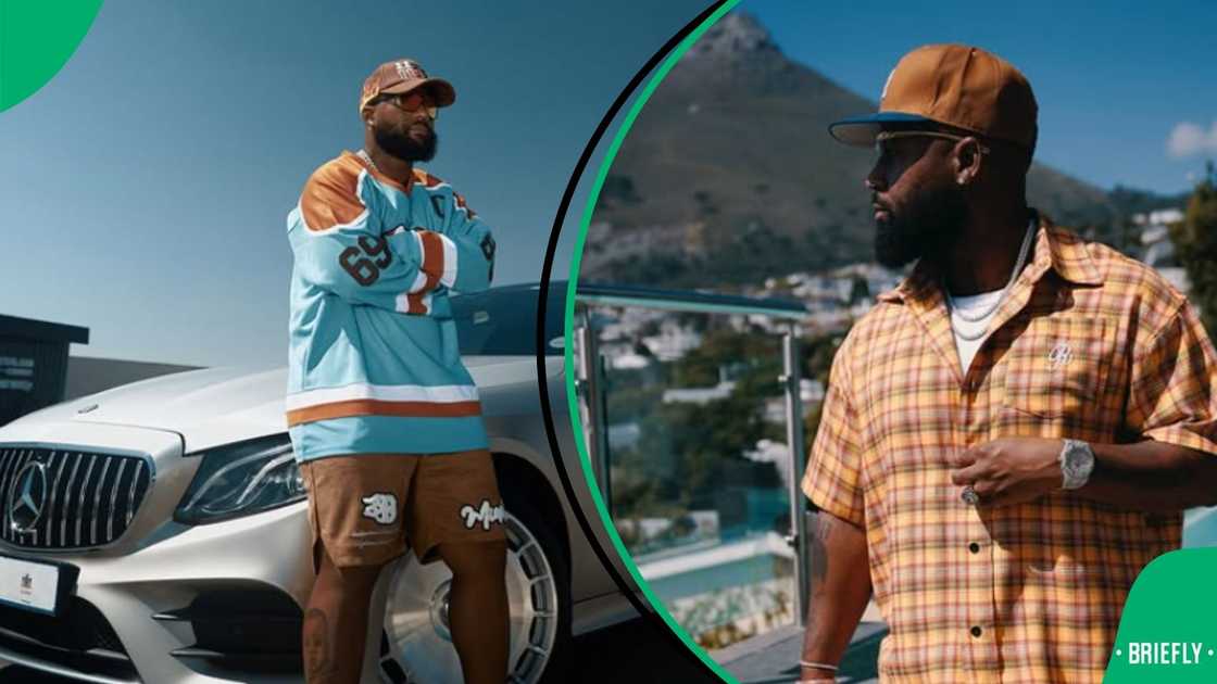 Cassper Nyovest has participated in the 'Kusho Bani' dance challenge. Cassper Nyovest has participated in the 'Kusho Bani' dance challenge.
