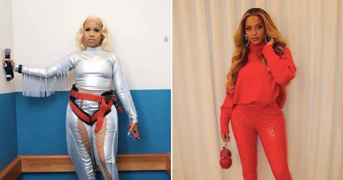 Pabi Cooper and Beyoncé's show entrances compared Pabi Cooper and Beyoncé's show entrances compared