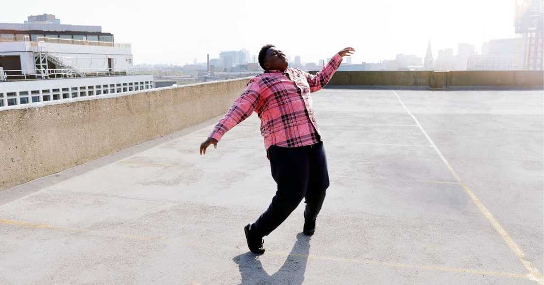 Dancing schoolboy from South Africa