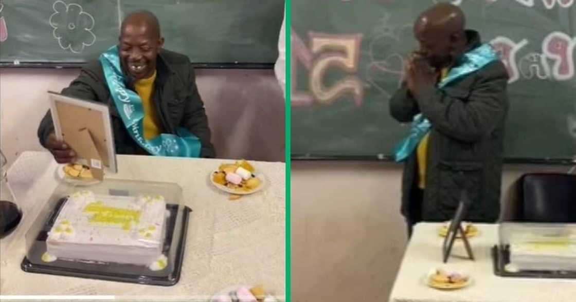 South African teacher gets bday surprise