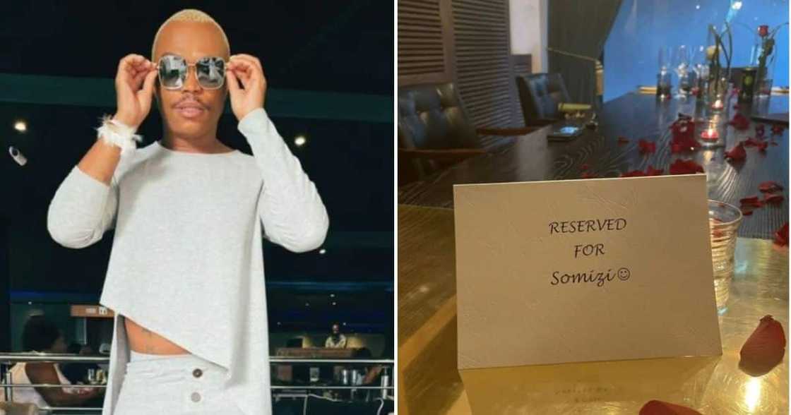 Somizi Mhlongo, Valentine's Day, Lerato Kganyago Somizi Mhlongo, Valentine's Day, Lerato Kganyago