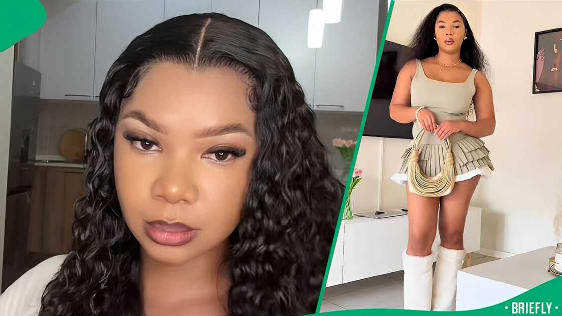 A woman paid a low amount on her Shein customs fee and she showed it off. A woman paid a low amount on her Shein customs fee and she showed it off.