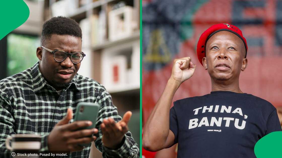 Julius Malema has claimed that white people are land thieves Julius Malema has claimed that white people are land thieves