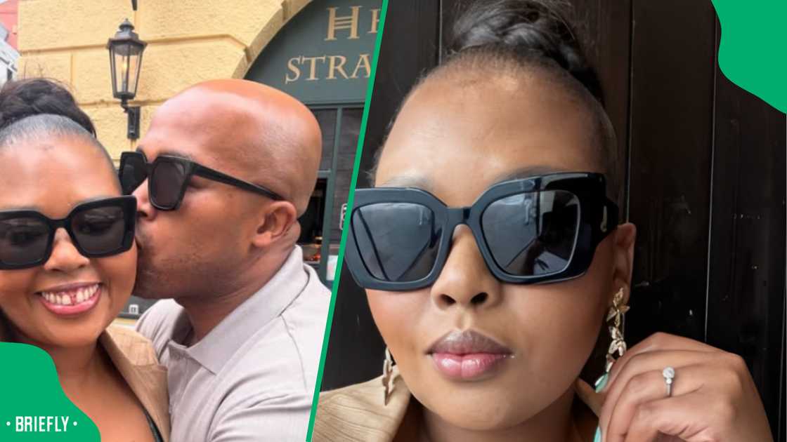 Netizens reacted to Anele Mdoda and Buzza James' vacation video