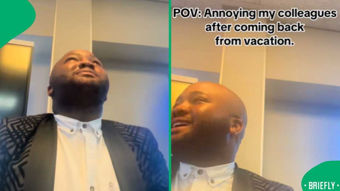 A trending TikTok revealed the humour of blending office life with stories from a memorable Cape Town holiday