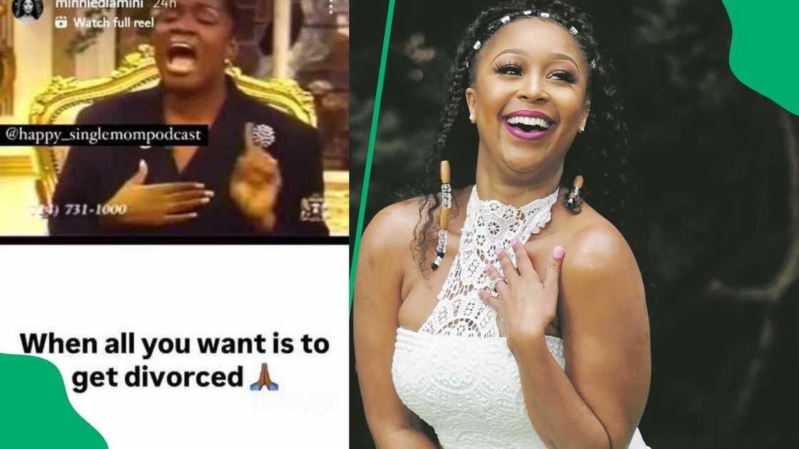Minnie Dlamini wants a divorce Minnie Dlamini wants a divorce