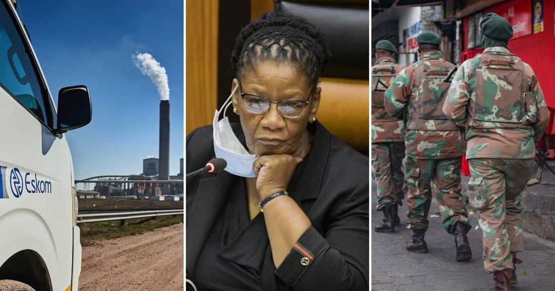 Defence Minister Thandi Modise speaks on SANDF's protection of Eskom