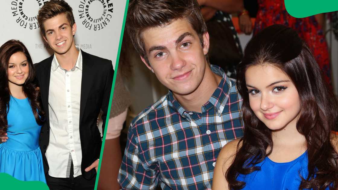 Cameron Palatas and Ariel Winter in California Cameron Palatas and Ariel Winter in California
