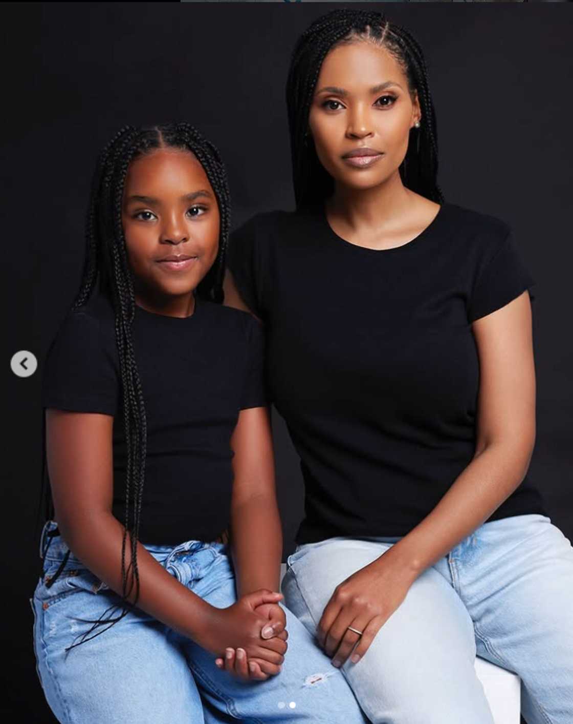 Gail Mabalane and her daughter Zoe Mabalane performed on stage. Gail Mabalane and her daughter Zoe Mabalane performed on stage.