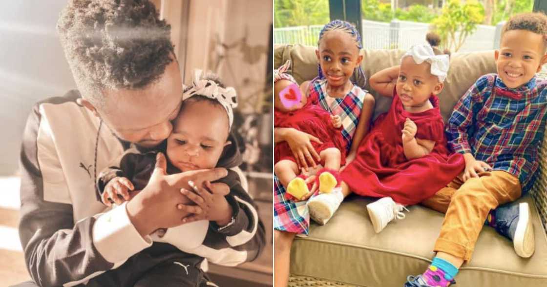 Figuring it out: Kwesta shares adorable Father's Day post with daughters