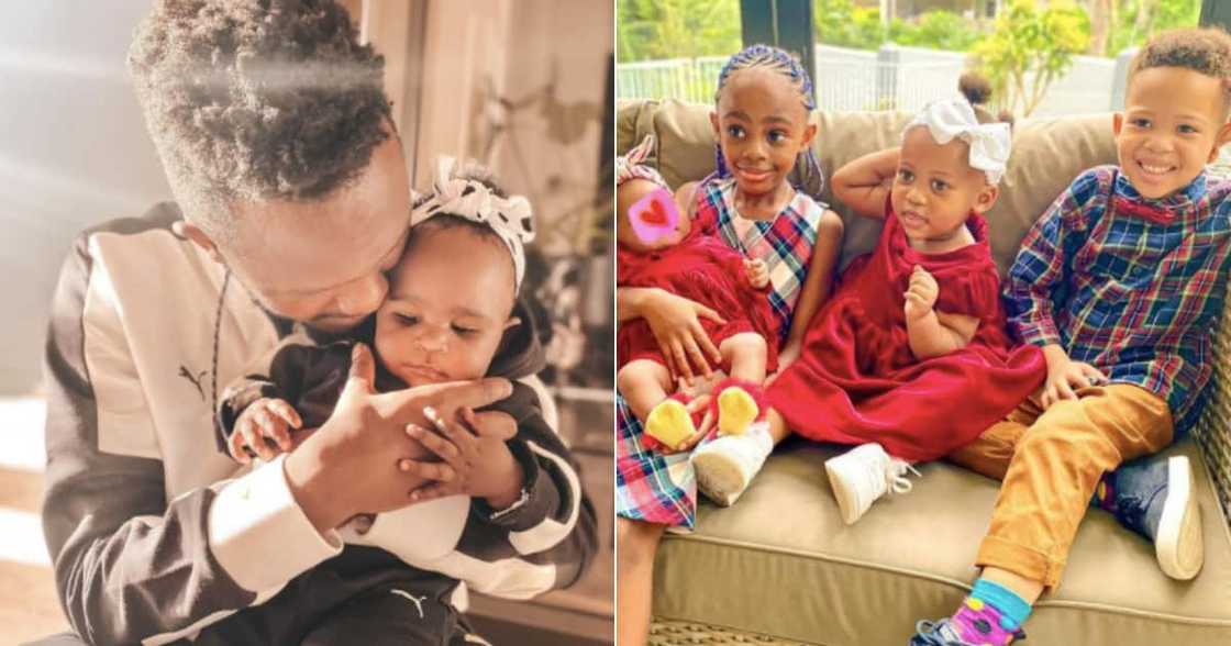 Figuring it out: Kwesta shares adorable Father's Day post with daughters Figuring it out: Kwesta shares adorable Father's Day post with daughters