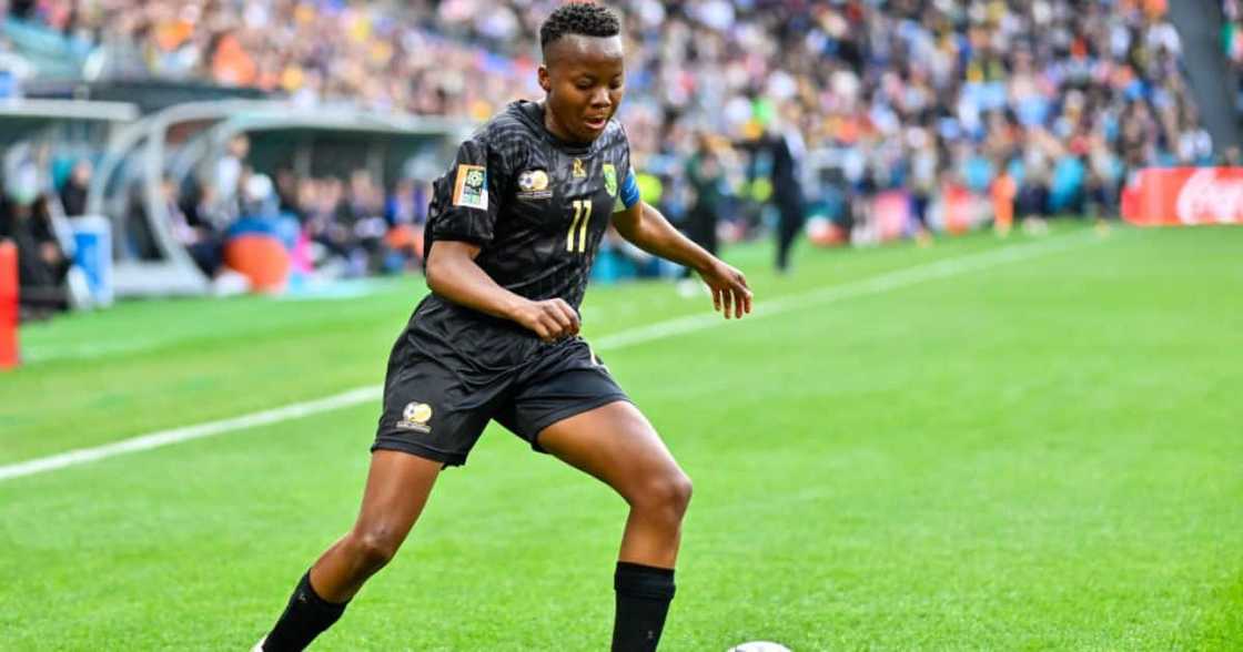 Banyana Banyana striker Thembi Kgatlana Banyana Banyana striker Thembi Kgatlana