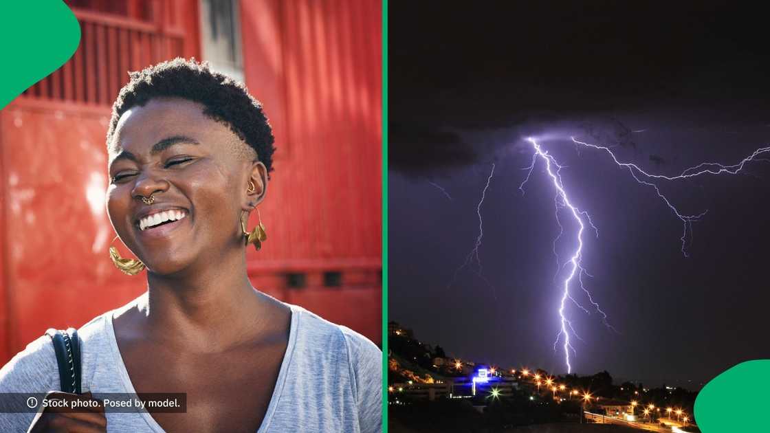 The South African Weather Service issued a Level 2 and Level 4 warning for thunderstorms and rain in KwaZulu-Natal The South African Weather Service issued a Level 2 and Level 4 warning for thunderstorms and rain in KwaZulu-Natal
