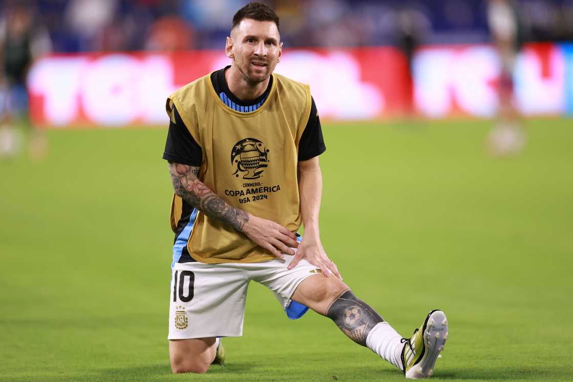 Lionel Messi at Hard Rock Stadium Lionel Messi at Hard Rock Stadium