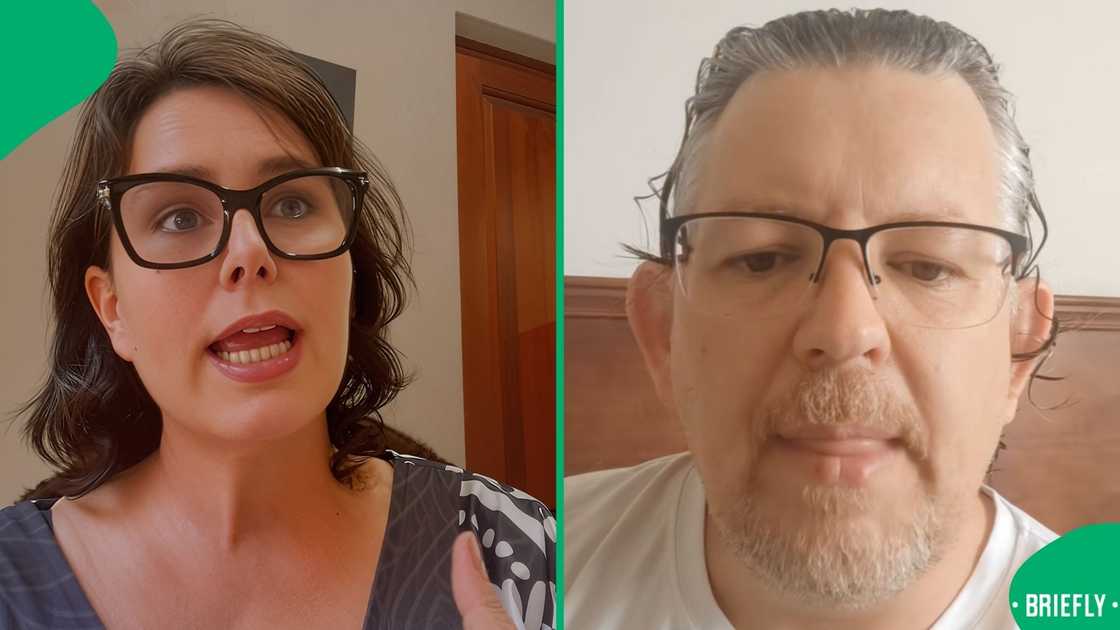 She noted that the man wrote about threats in South Africa on his GoFundMe and claimed that he wasn't being honest