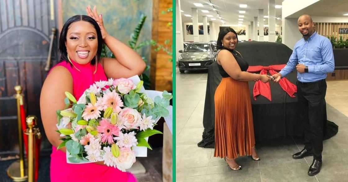 Woman meets man who spoiled her with a car Woman meets man who spoiled her with a car