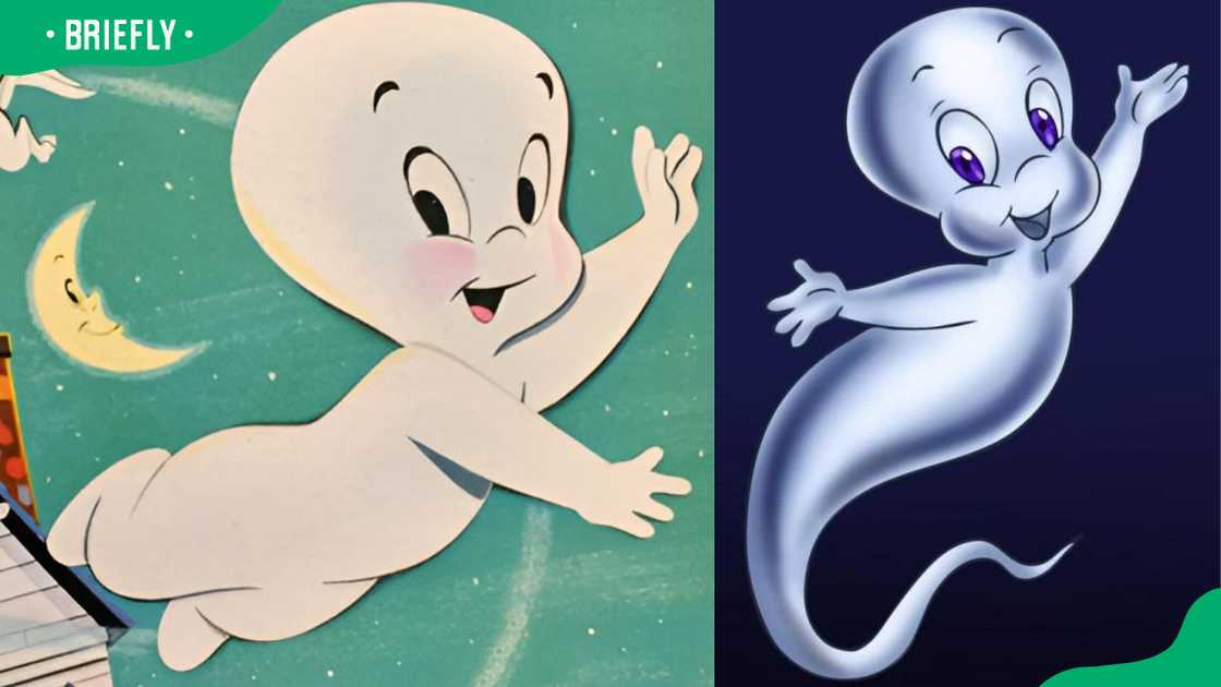 Classic animated characters with huge heads