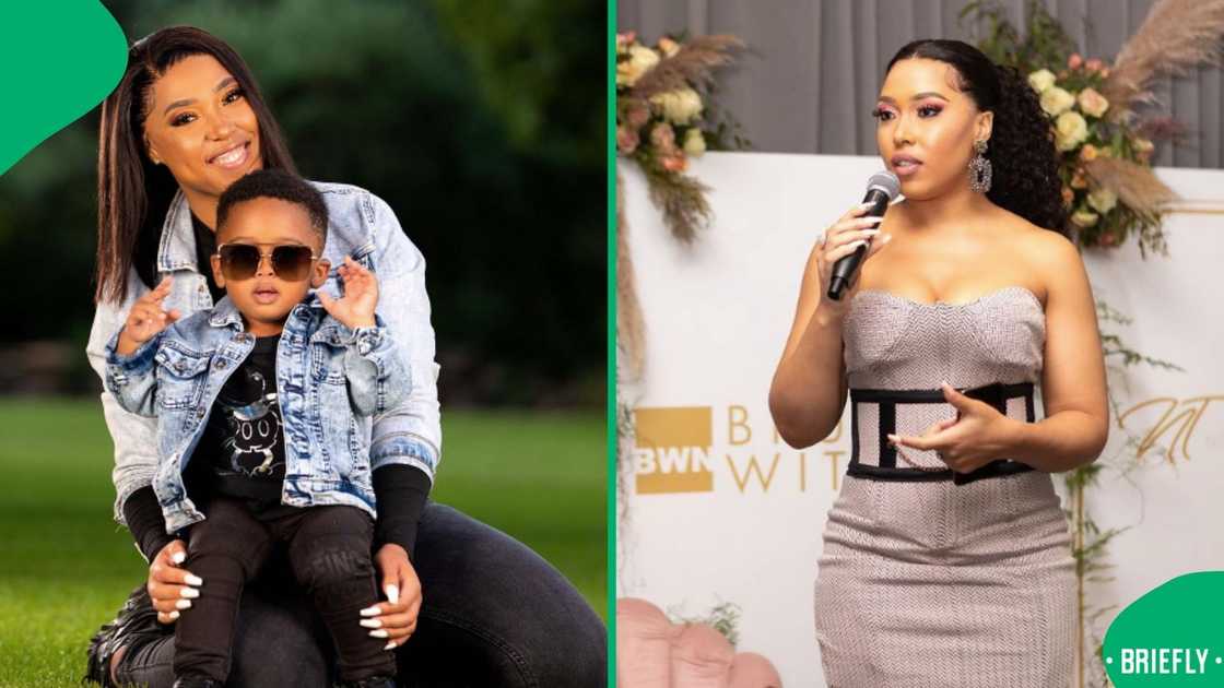 Simz Ngema celebrates her son's birthday Simz Ngema celebrates her son's birthday