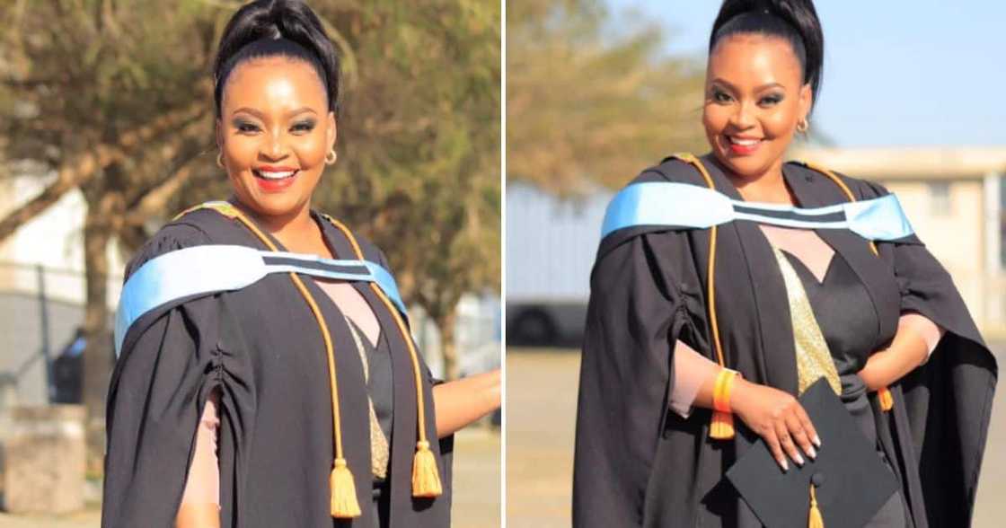 Twitter user @SeutloaliLydiah graduated. Twitter user @SeutloaliLydiah graduated.