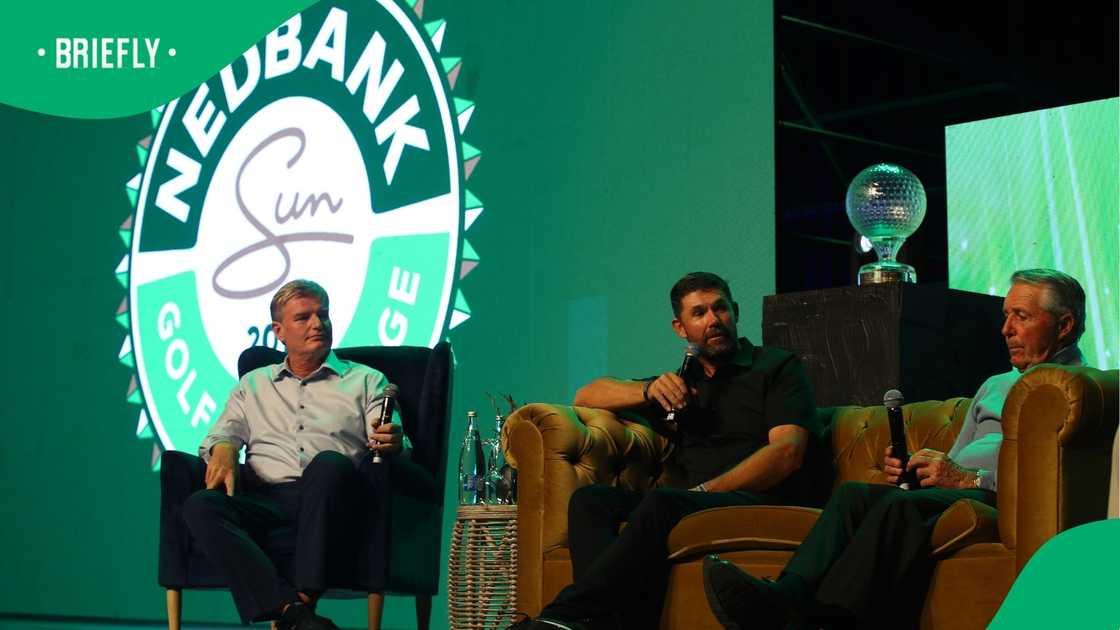 Gary Player, Ernie Els, Nedbank, Padraig Harrington Gary Player, Ernie Els, Nedbank, Padraig Harrington