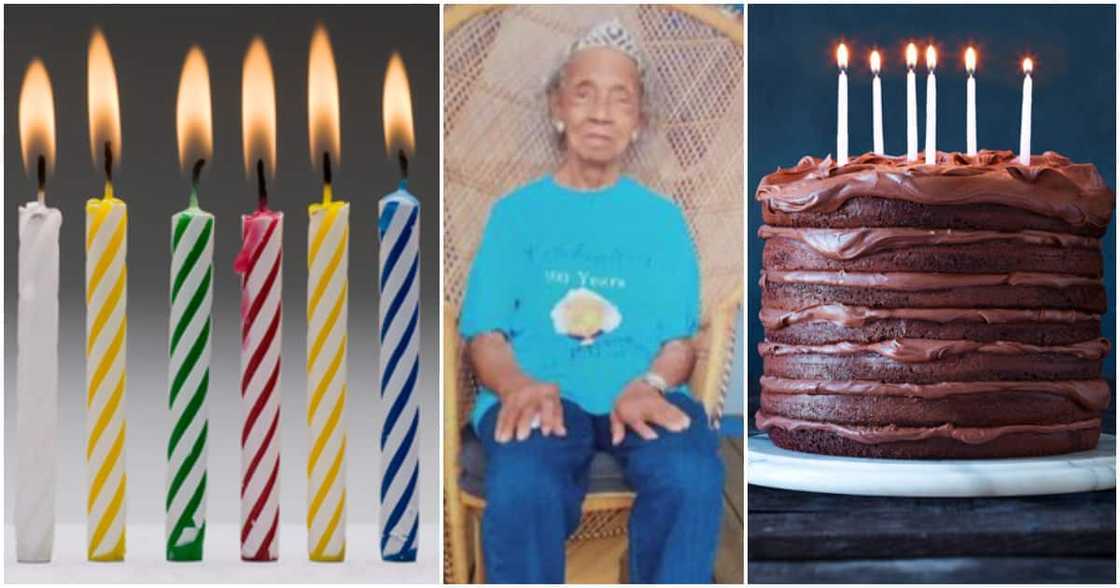 African-American woman marks 1022nd birthday. African-American woman marks 1022nd birthday.