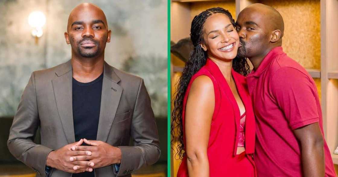 Dr Musa Mthombeni celebrated his birthday with his wife, Liesl Dr Musa Mthombeni celebrated his birthday with his wife, Liesl