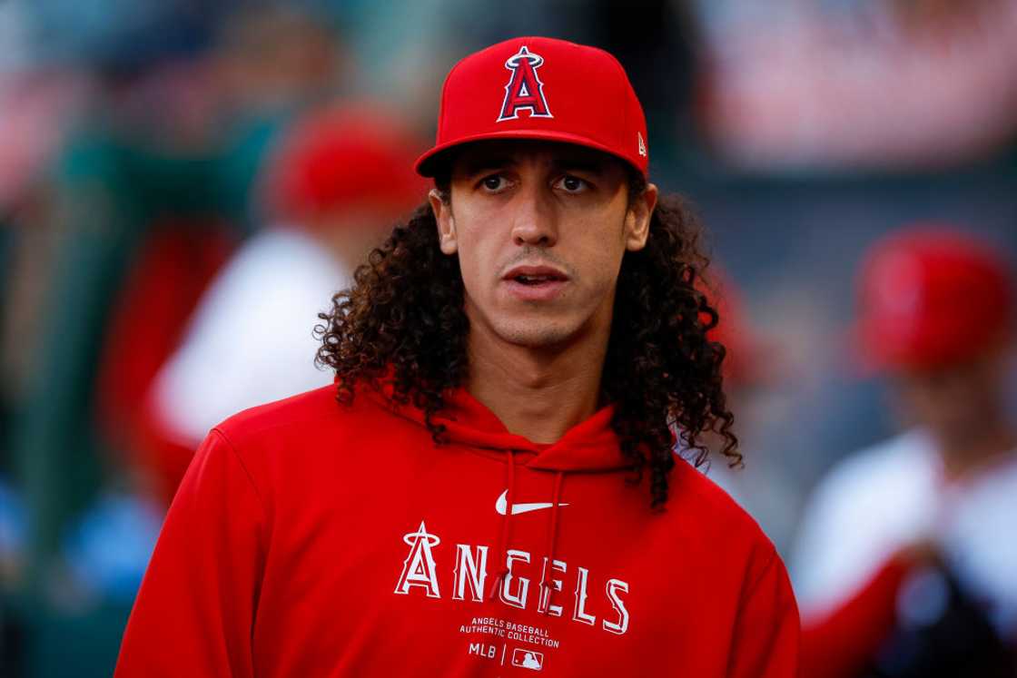 Cole Tucker in the dugout