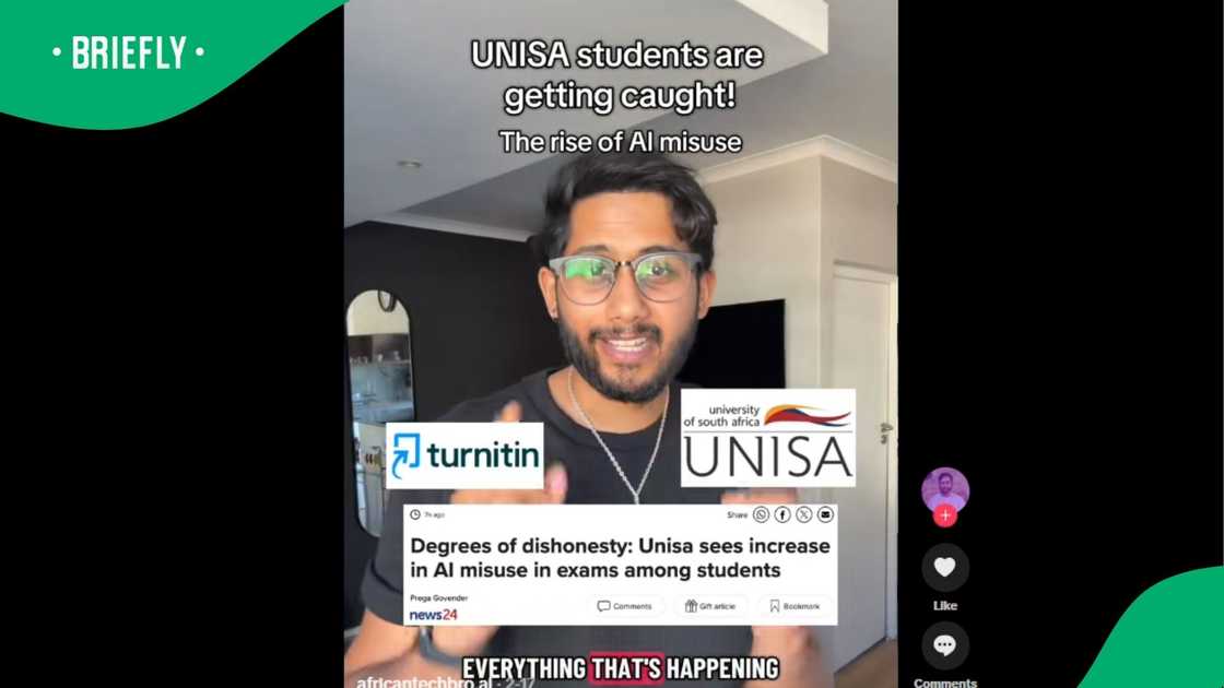 A young man went viral. A young man went viral.