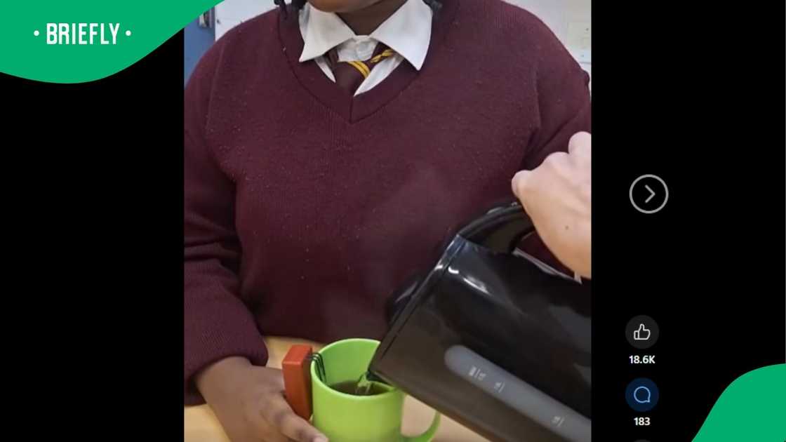 A video went viral on Facebook. A video went viral on Facebook.