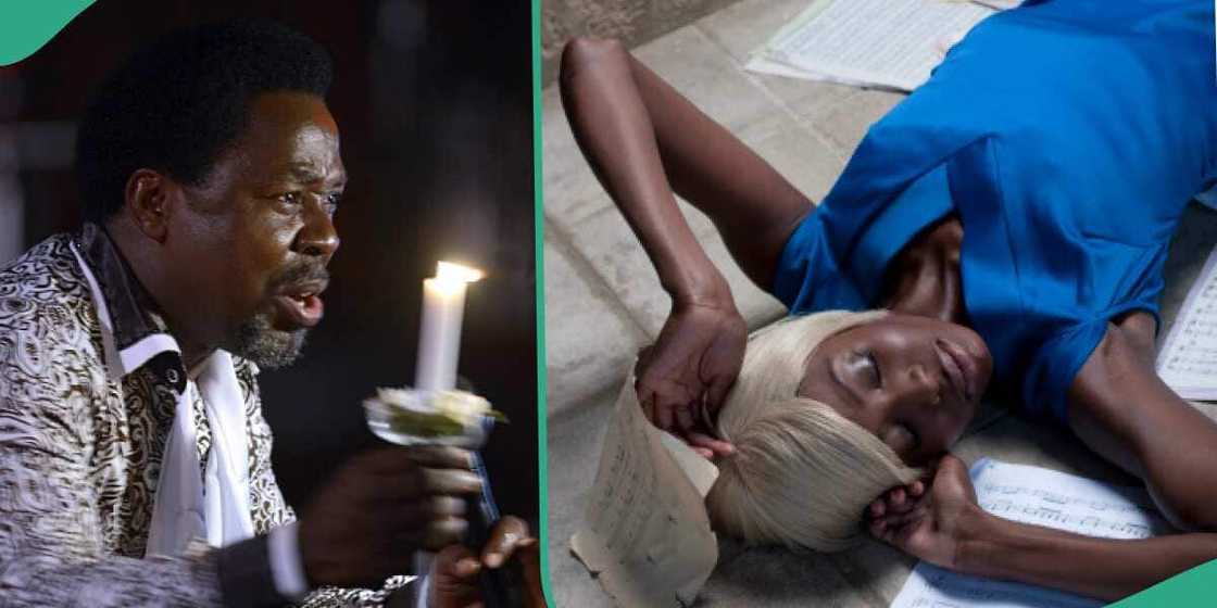 Nigerian lecturer who slept over at TB Joshua's church shares what she noticed Nigerian lecturer who slept over at TB Joshua's church shares what she noticed