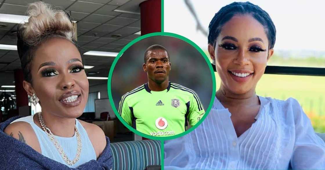 Zandie Khumalo, Kelly Khumalo, Senzo Meyiwa Zandie Khumalo, Kelly Khumalo, Senzo Meyiwa